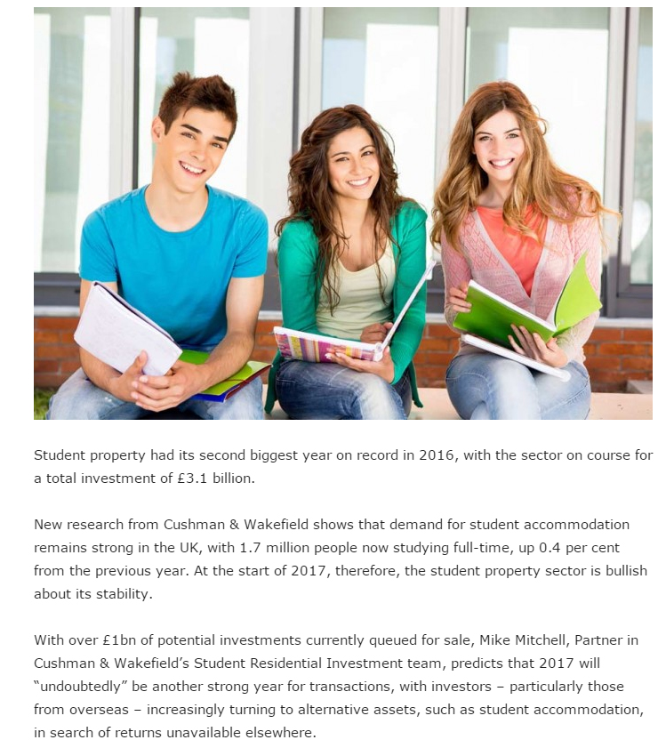 Pdf: Student property investment enjoys second biggest year - Stonehard